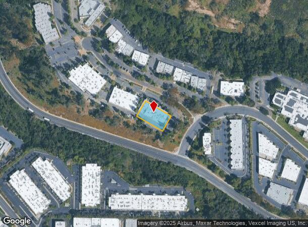 6335 Ferris Sq, San Diego, CA Parcel Map