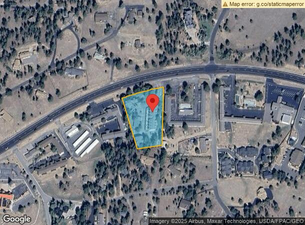  1100 Big Thompson Ave, Estes Park, CO Parcel Map