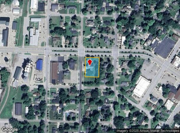  519 W Broad St, Chesaning, MI Parcel Map