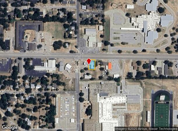 2530 1/2 E Main St, Gatesville, TX Parcel Map
