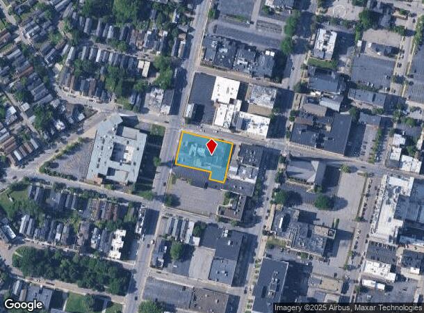 120 W Tupper St, Buffalo, NY Parcel Map