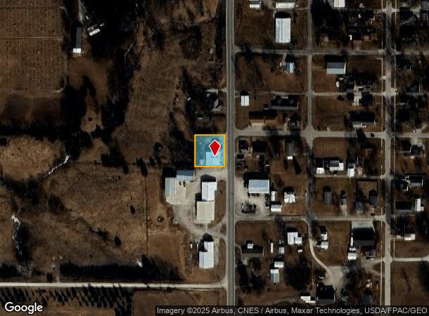  606 S Front St, Montezuma, IA Parcel Map