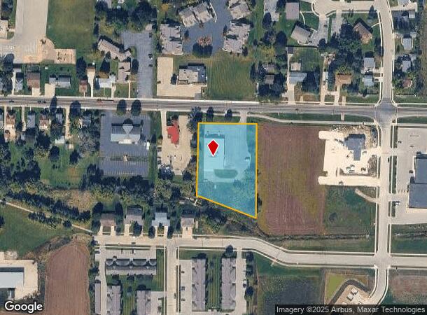  N168w20069 Main St, Jackson, WI Parcel Map