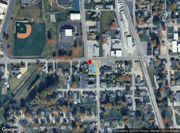  501 E Main St, Whiteland, IN Parcel Map