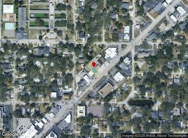  4121 Henderson Blvd, Tampa, FL Parcel Map