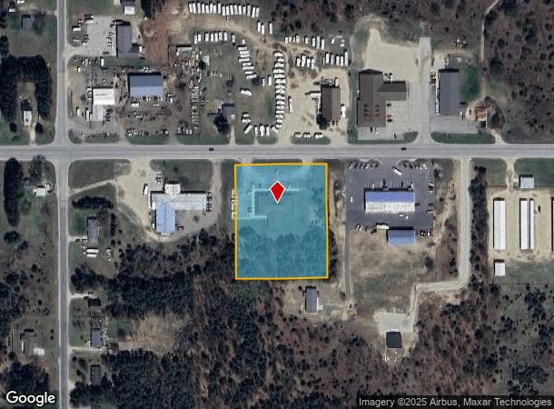  7192 E 34 Rd, Cadillac, MI Parcel Map