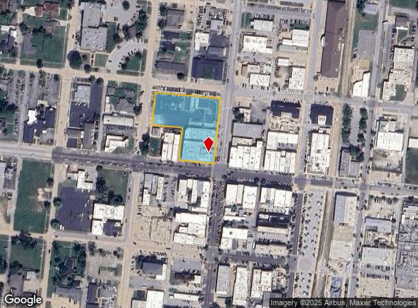 201 W Walnut St, Rogers, AR Parcel Map