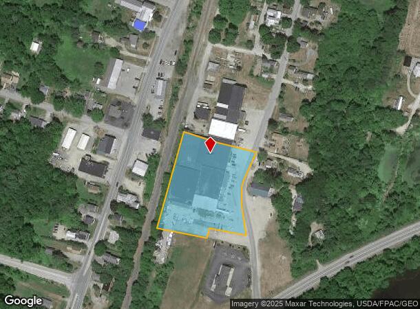  83 Royal St, Winthrop, ME Parcel Map