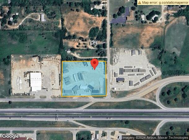  1400 W Overland Trl, Abilene, TX Parcel Map