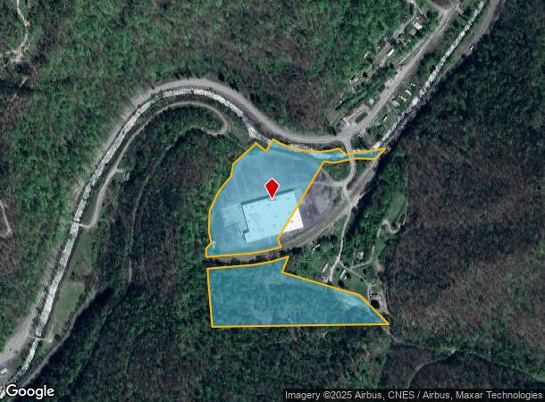 Old Walmart Blding Here, Kimball, WV Parcel Map