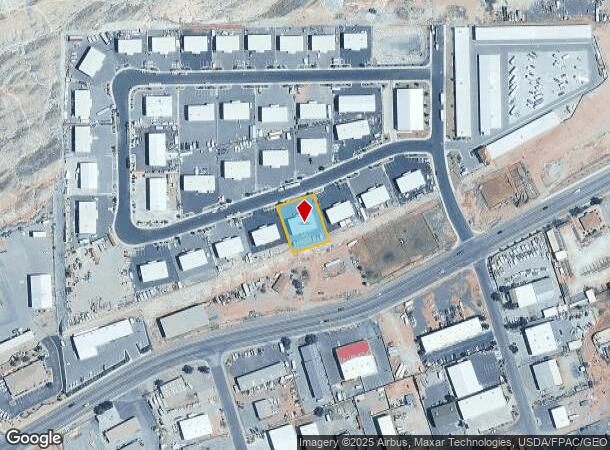 1464 E Ridge St, Washington, UT Parcel Map