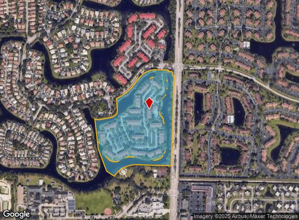  101 Island Shores Dr, Greenacres, FL Parcel Map