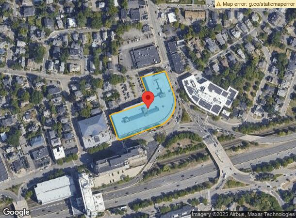  283 Centre St, Newton, MA Parcel Map