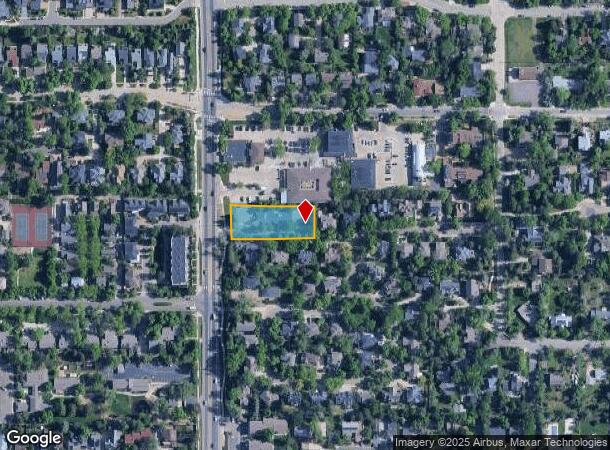 3950 Broadway St, Boulder, CO Parcel Map