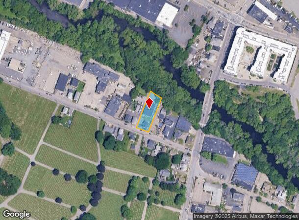  252 Calvary St, Waltham, MA Parcel Map