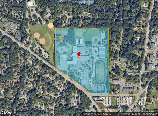  2201 Spring Forest Rd, Raleigh, NC Parcel Map