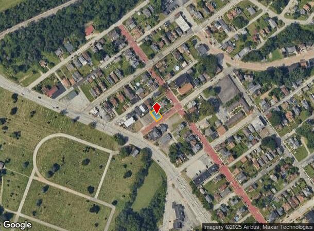  204 4Th St, Dravosburg, PA Parcel Map