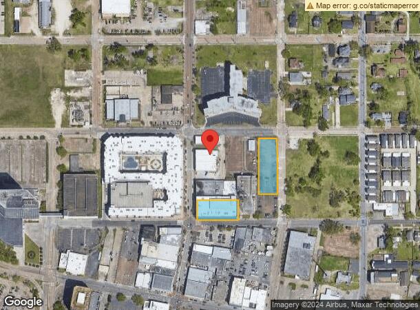  625 Ryan St, Lake Charles, LA Parcel Map