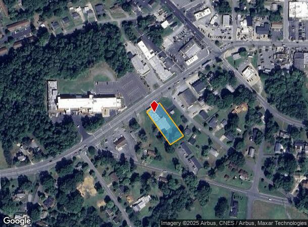  604 W Harden St, Graham, NC Parcel Map