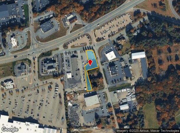  668 W Center St, West Bridgewater, MA Parcel Map