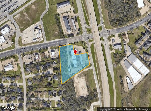  461 N Harvey Mitchell Pky, Bryan, TX Parcel Map