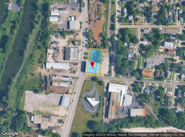 605 N Broadway, Aurora, IL Parcel Map