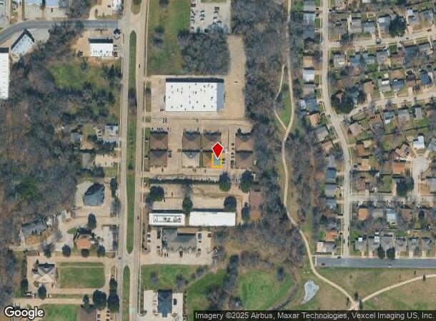 609 Matlock Centre Cir, Arlington, TX Parcel Map