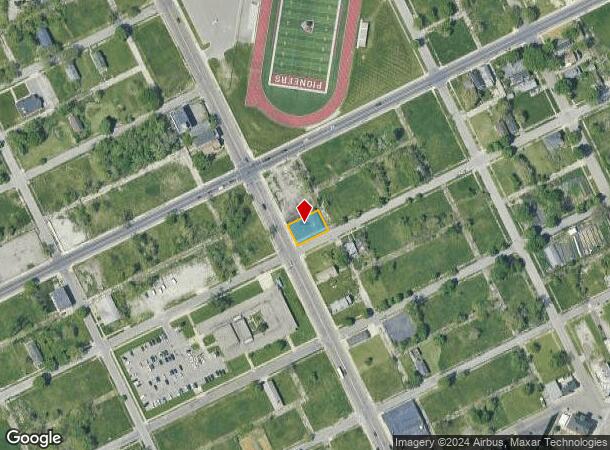  3562 Chene St, Detroit, MI Parcel Map