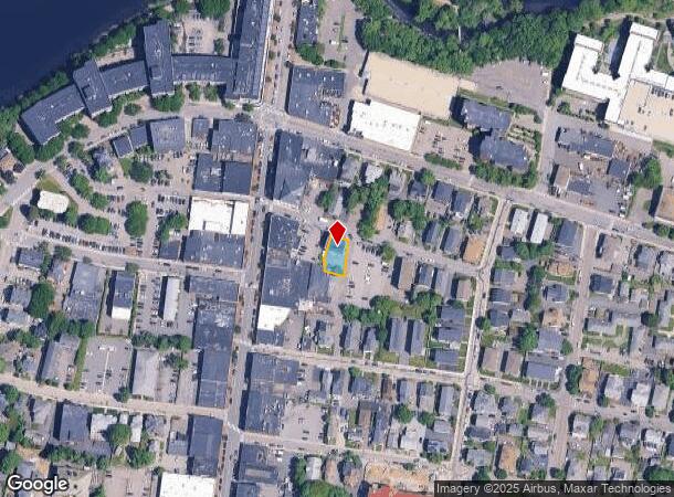  15 Gordon St, Waltham, MA Parcel Map