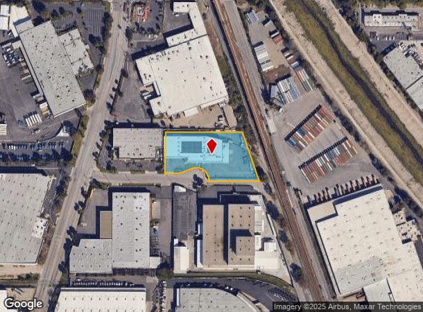 2839 E 208Th St, Long Beach, CA Parcel Map