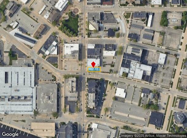  206 N Main St, Oshkosh, WI Parcel Map