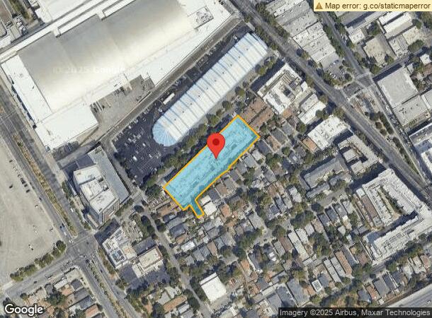  138 Balbach St, San Jose, CA Parcel Map