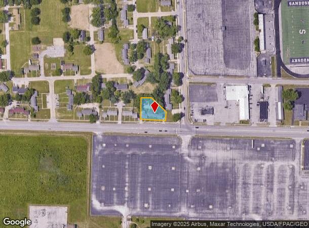 1405 W Perkins Ave, Sandusky, OH Parcel Map