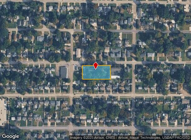 624 E Hopocan Ave, Barberton, OH Parcel Map