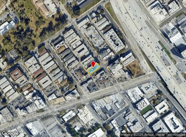  1545 Sawtelle Blvd, Los Angeles, CA Parcel Map