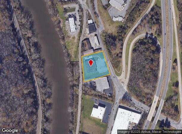 840 Riverside Dr, Asheville, NC Parcel Map