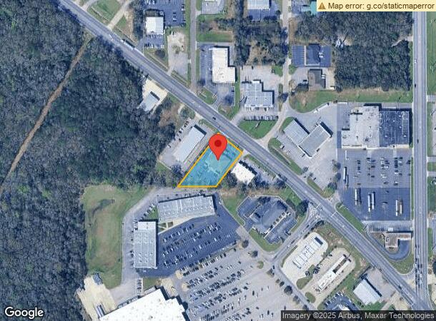  7943 Moffett Rd, Semmes, AL Parcel Map