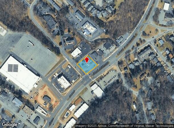  3521 Franklin Rd Sw, Roanoke, VA Parcel Map