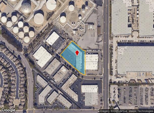  3281 Industry Dr, Signal Hill, CA Parcel Map