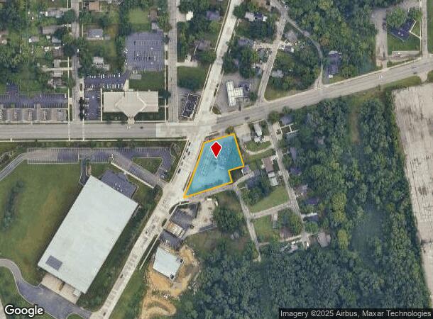  505 S Huron St, Ypsilanti, MI Parcel Map