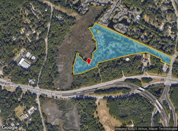 444 Marsh Point Dr, Hilton Head Island, SC Parcel Map