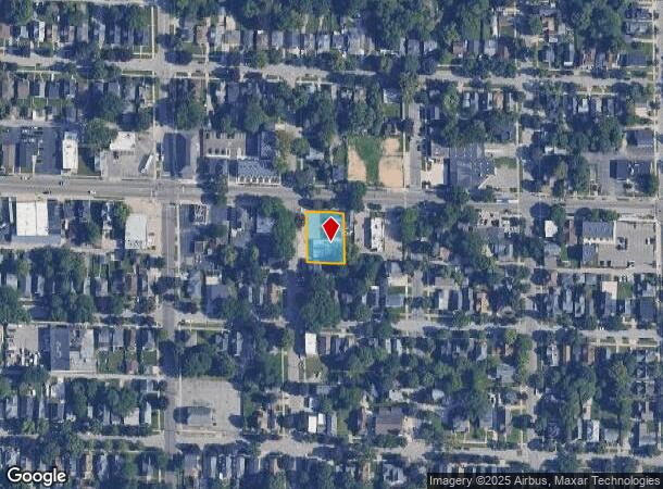 924 Fulton St W, Grand Rapids, MI Parcel Map