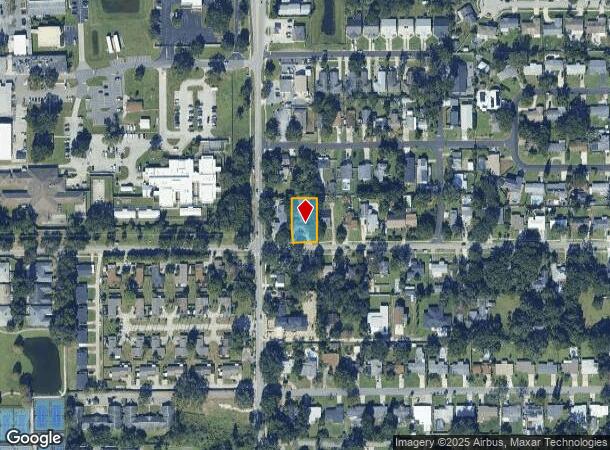 2447 Raeford Rd, Orlando, FL Parcel Map
