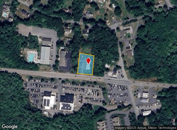  1314 New State Hwy, Raynham, MA Parcel Map