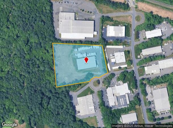  28 Tyburski Rd, Ludlow, MA Parcel Map