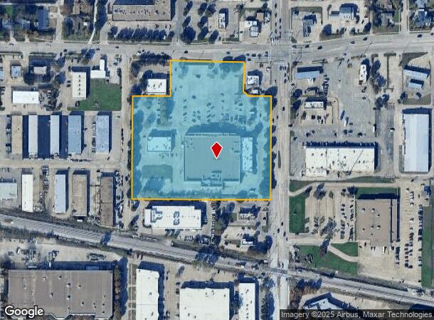  2200 14Th St, Plano, TX Parcel Map