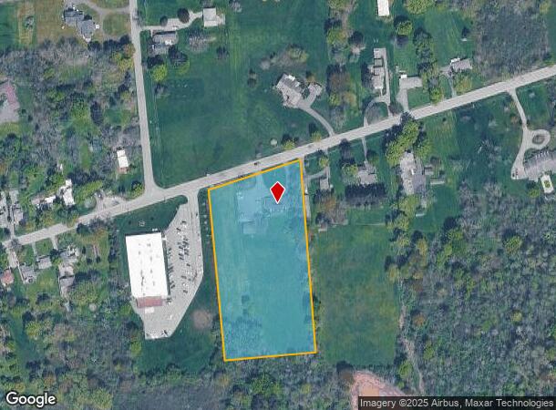 1342 New Seneca Tpke, Skaneateles, NY Parcel Map