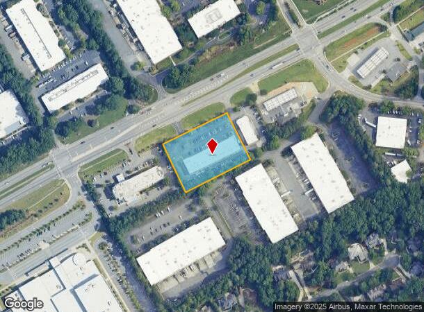  5770 Peachtree Industrial Blvd, Norcross, GA Parcel Map