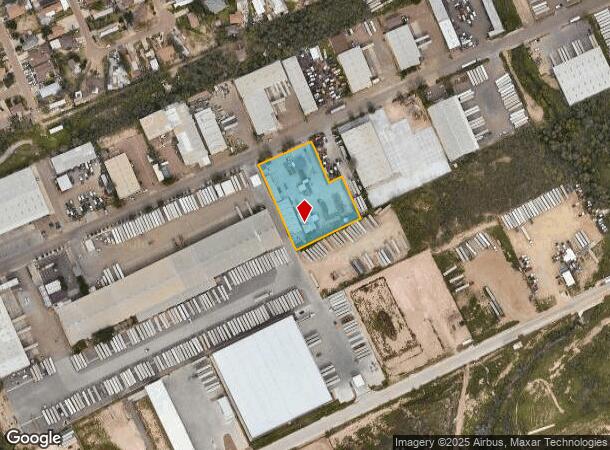 124 Flecha Ln, Laredo, TX Parcel Map