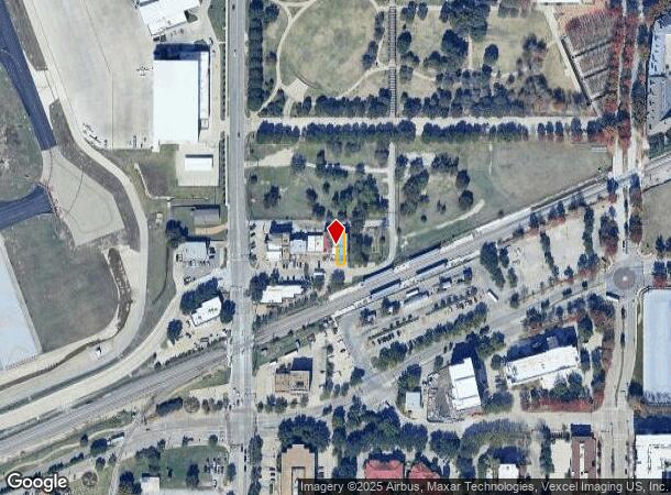  4821 Broadway St, Addison, TX Parcel Map